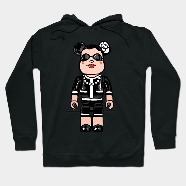 Bear brick Hoodie by INOMUSIKI